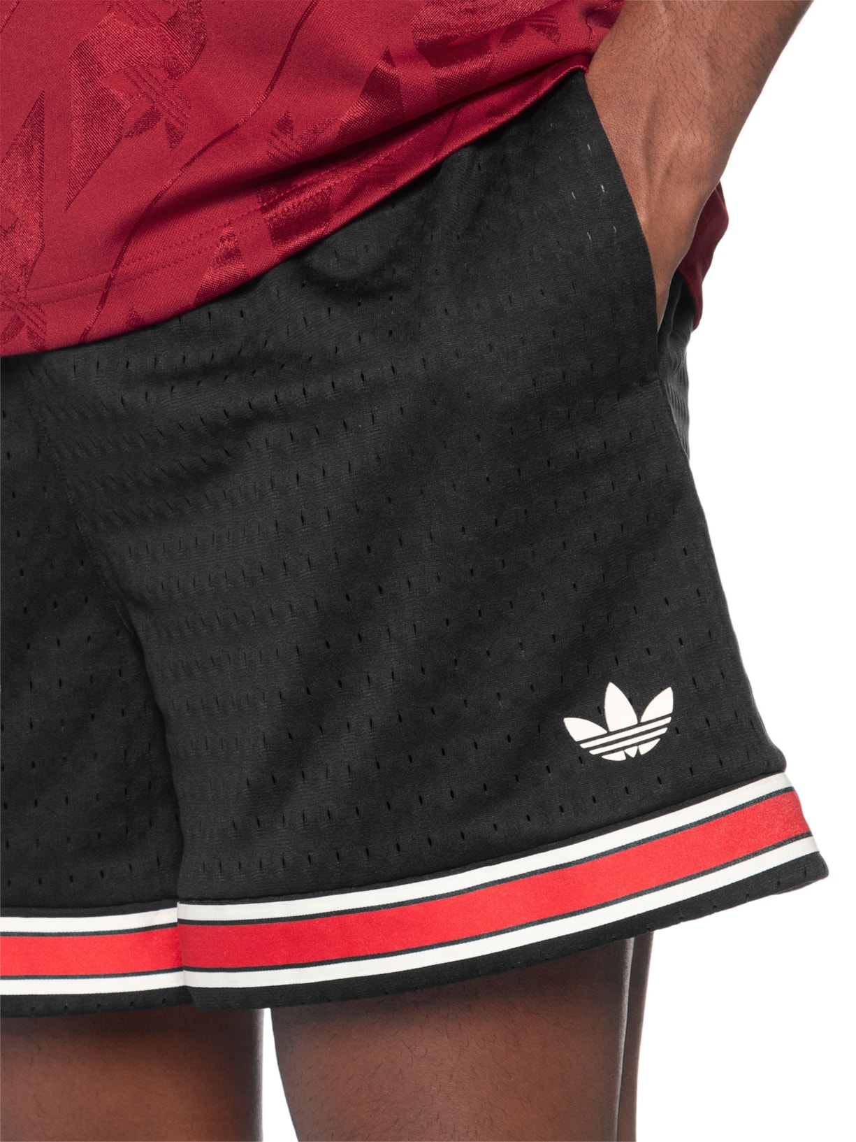 Short Masculino Warp Knit Preto Adidas Originals