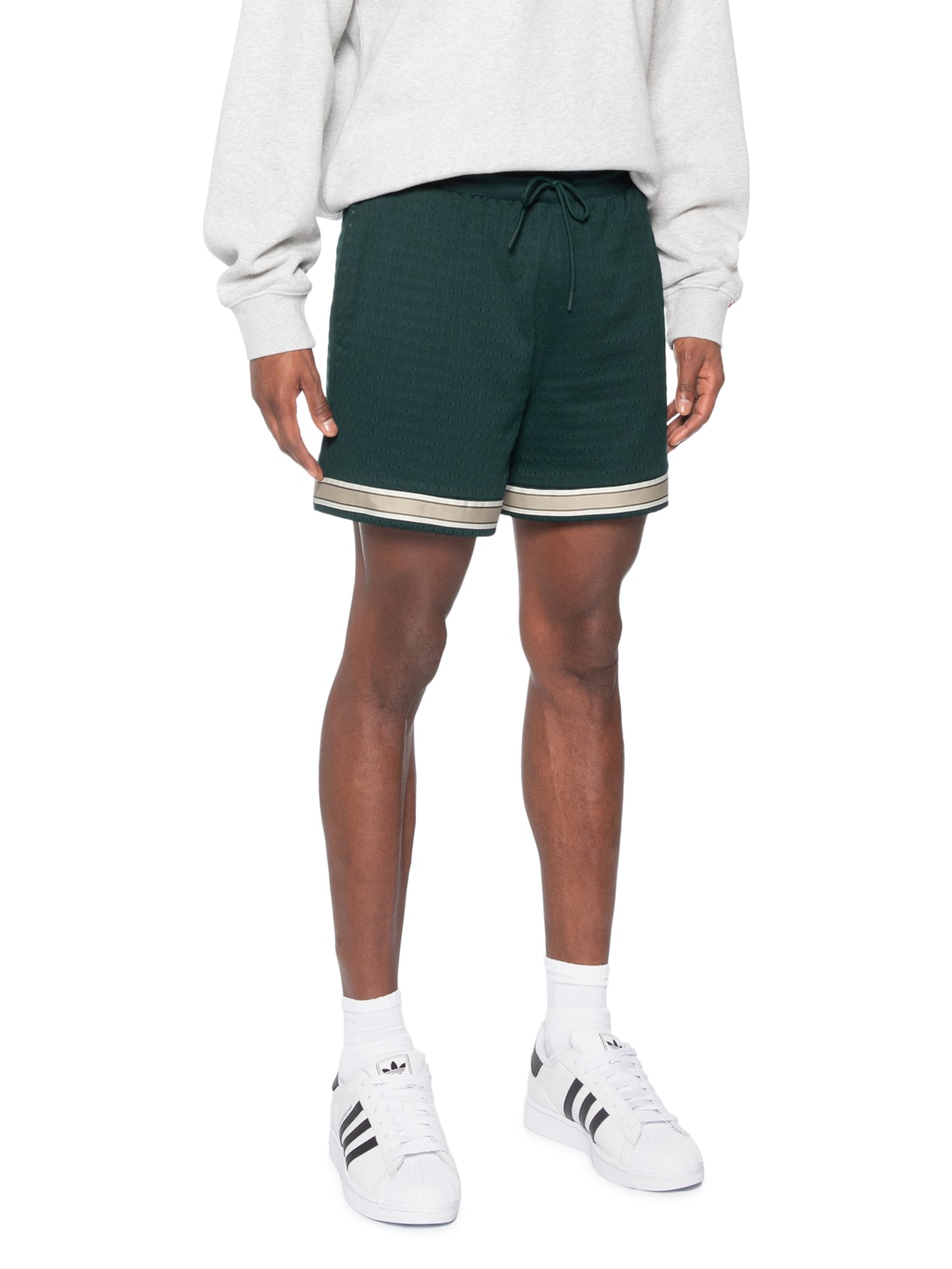 Short Masculino Warp Knit Verde Adidas Originals