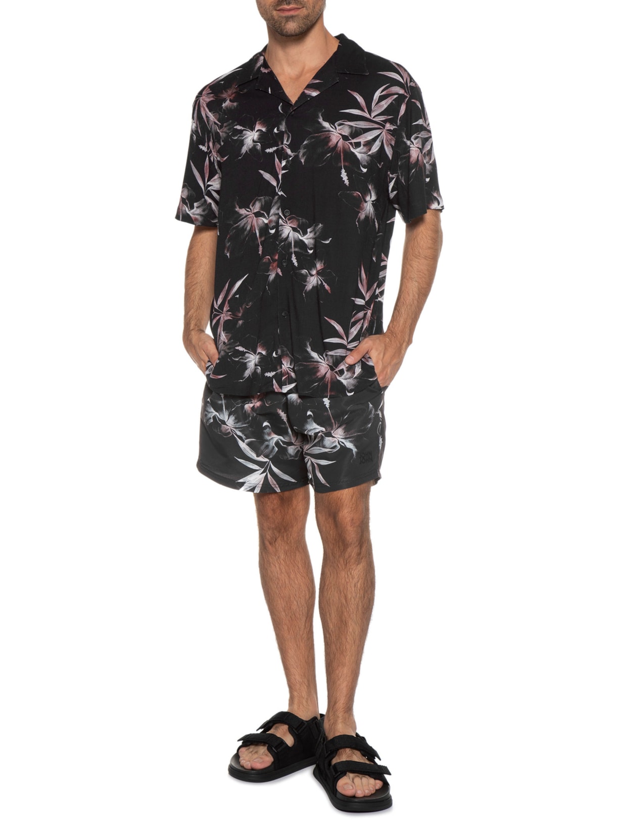 Short Masculino Wildflower Preto John John
