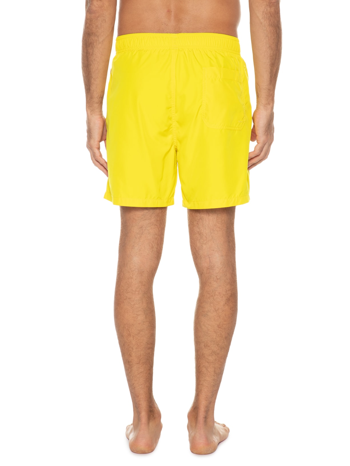 Short Masculino Woven Boxer Amarelo Armani Exchange