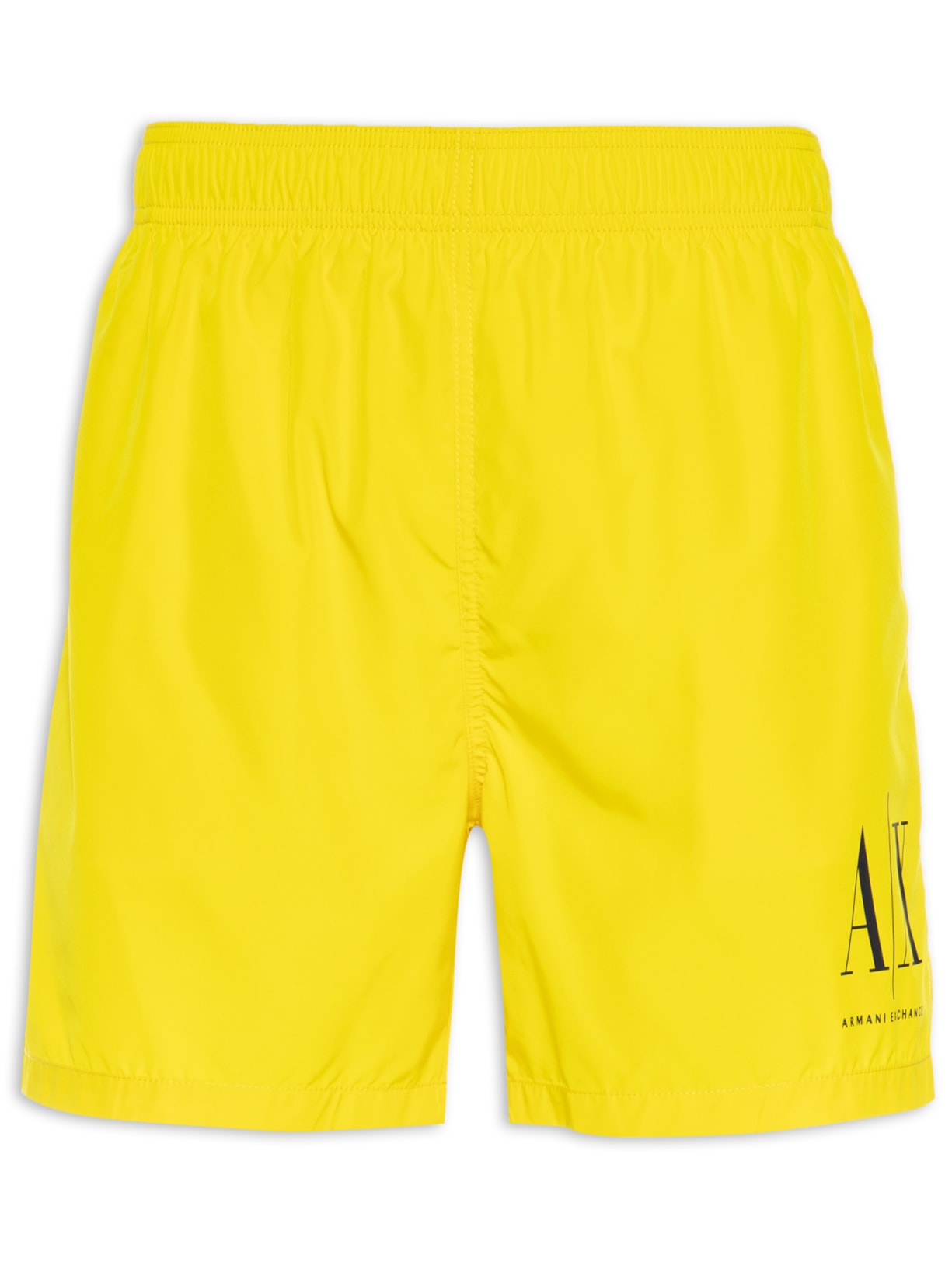 Short Masculino Woven Boxer Amarelo Armani Exchange