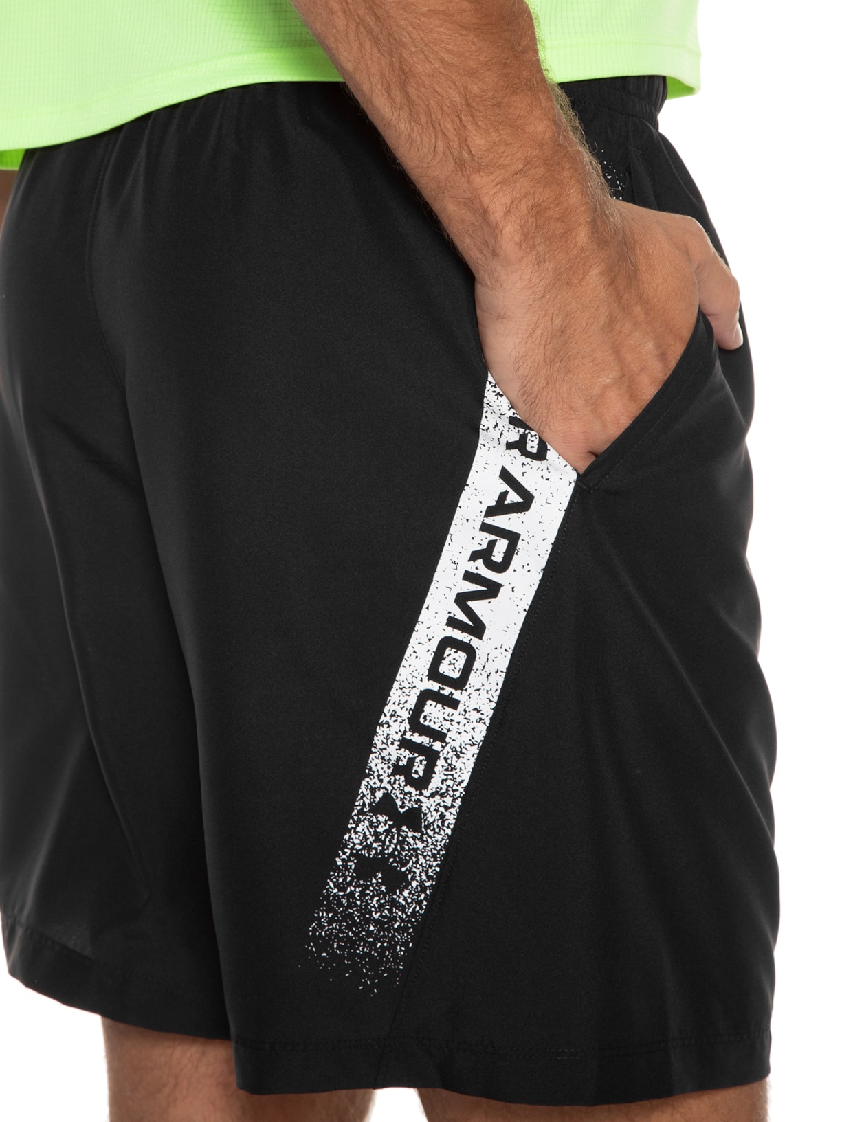 Short Masculino Woven Graphic S Preto Under Armour