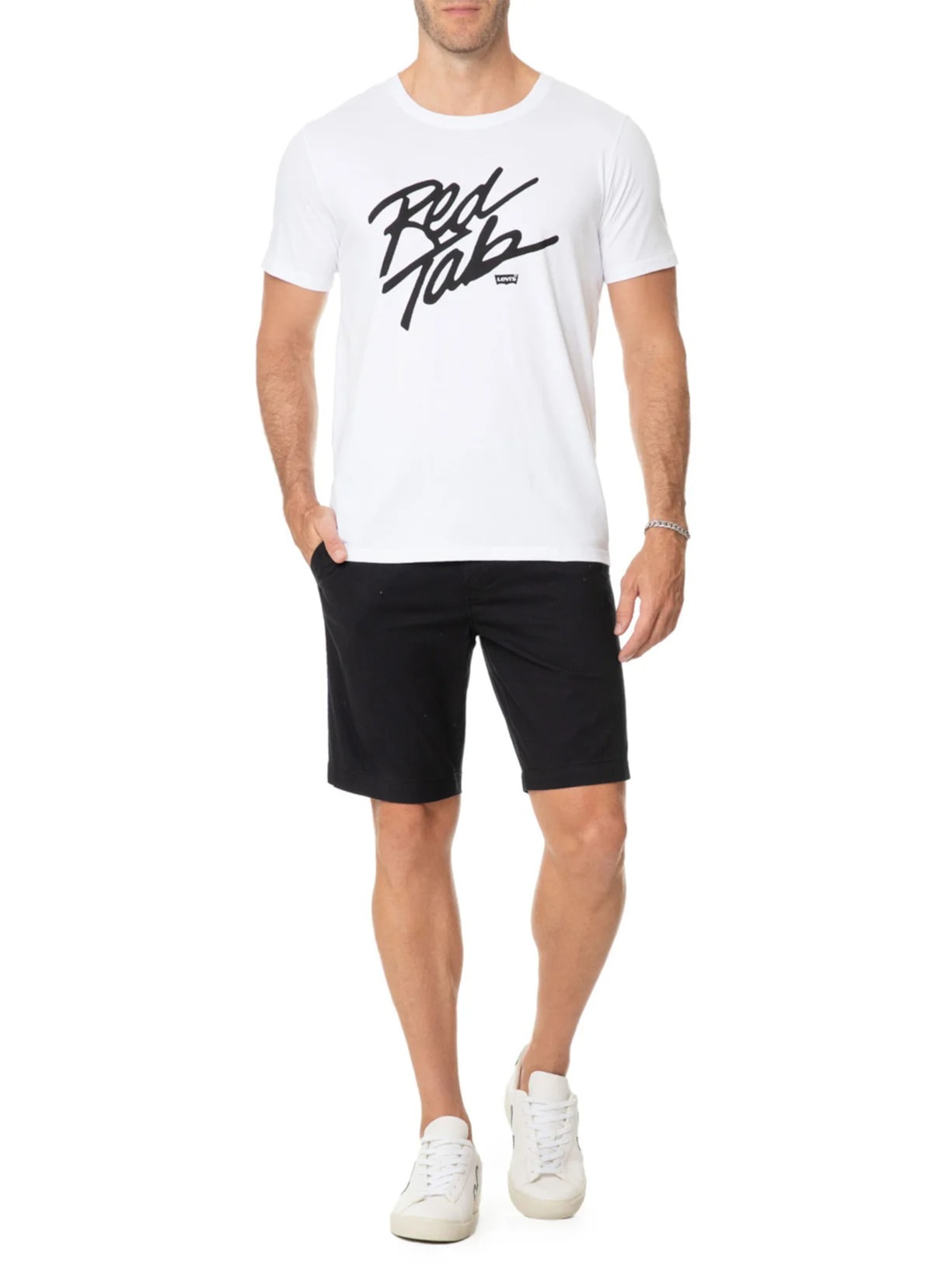 Short Masculino Xx Chino Iii Preto Levi's