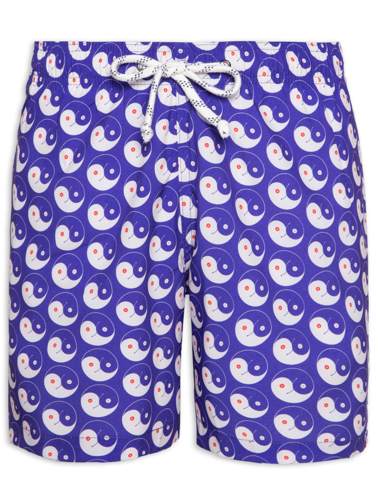 Short Masculino Yin  And Out Azul  Parioca