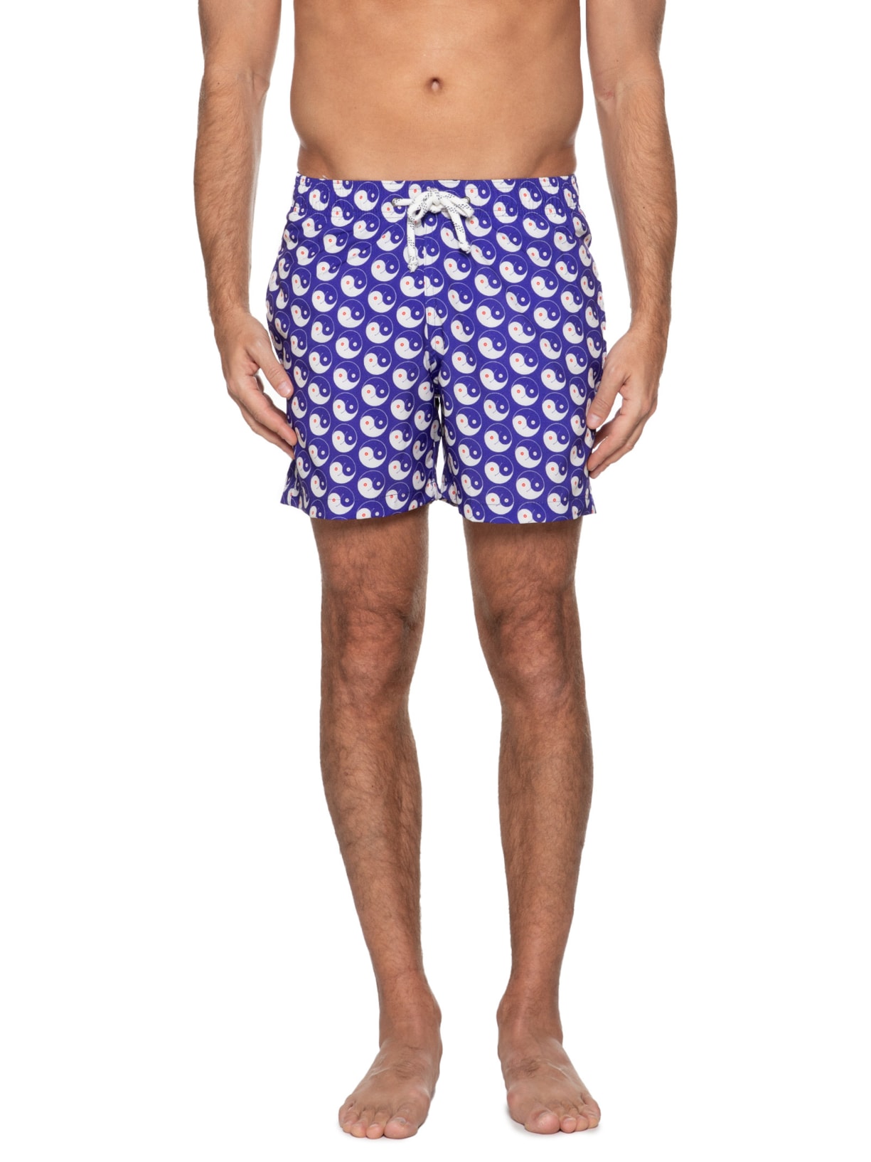 Short Masculino Yin  And Out Azul  Parioca