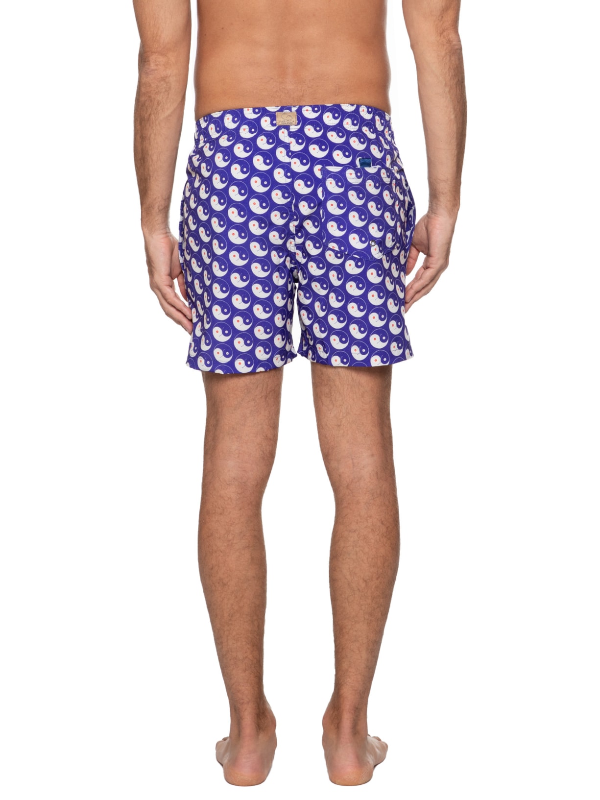 Short Masculino Yin  And Out Azul  Parioca