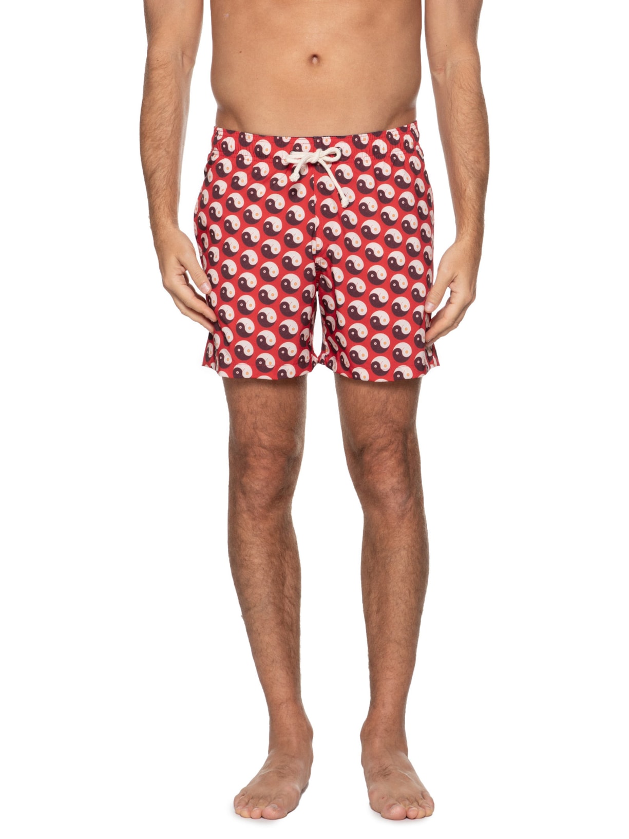 Short Masculino Yin And Out  Vermelho  Parioca