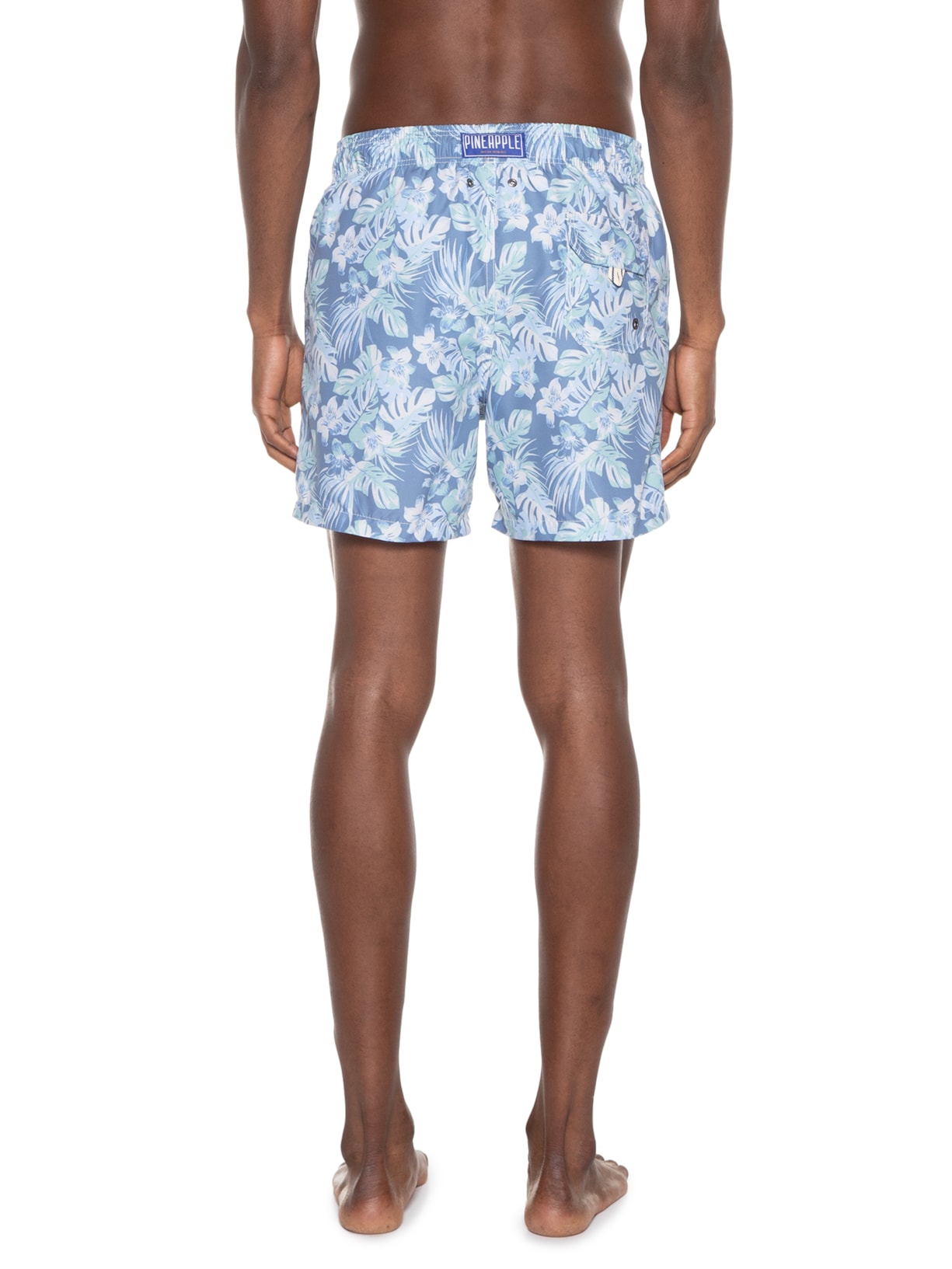 Short Praia Estampado La Brisa Azul Pineapple