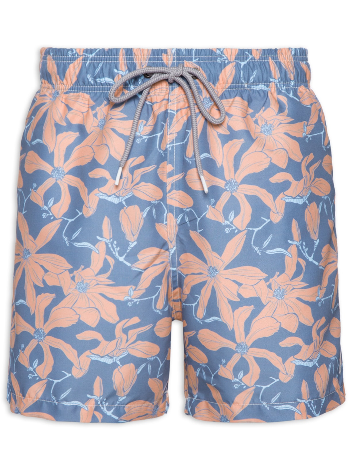 Short Praia Estampado Menorca - Azul