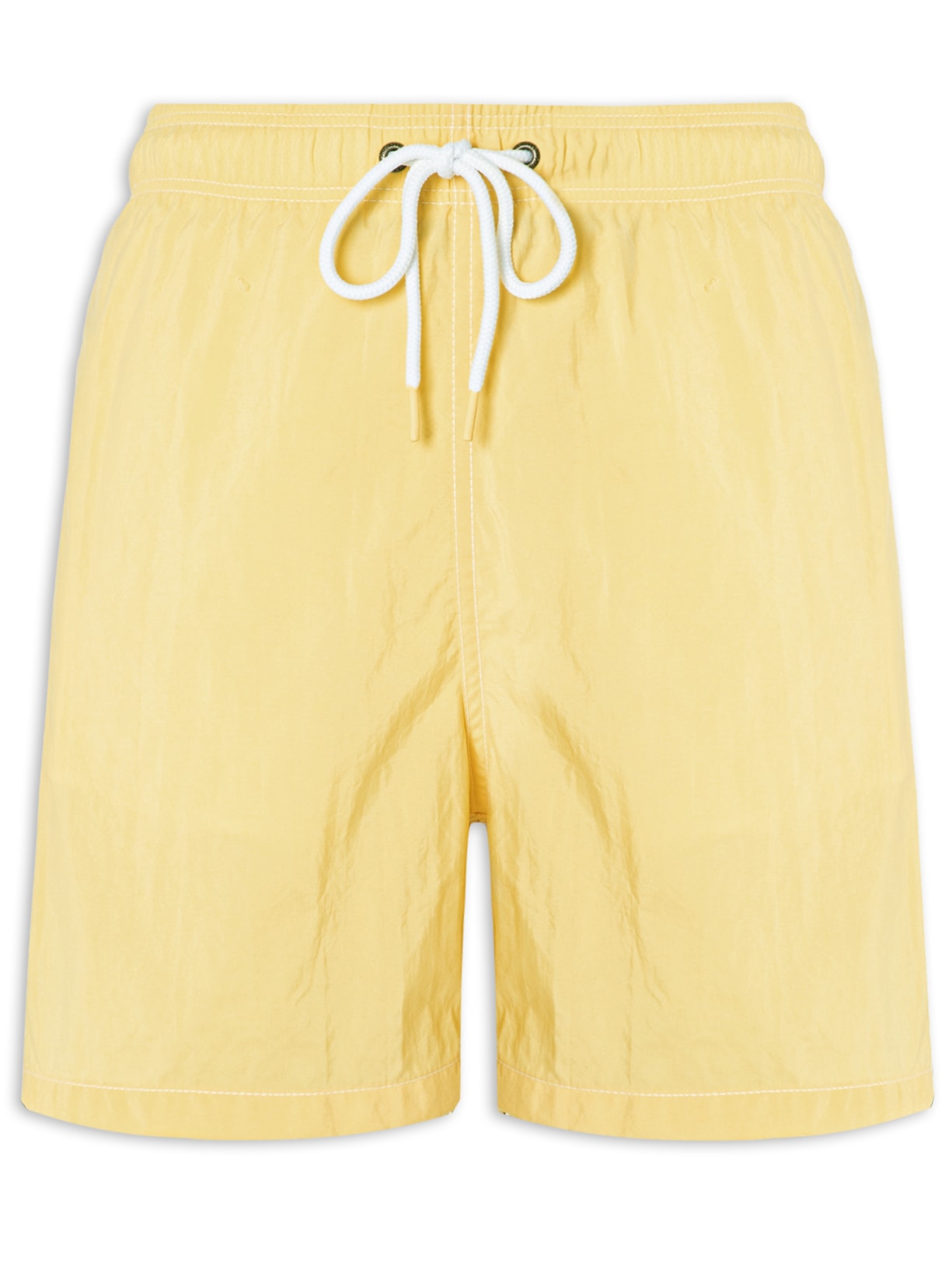 Short Praia Liso - Amarelo