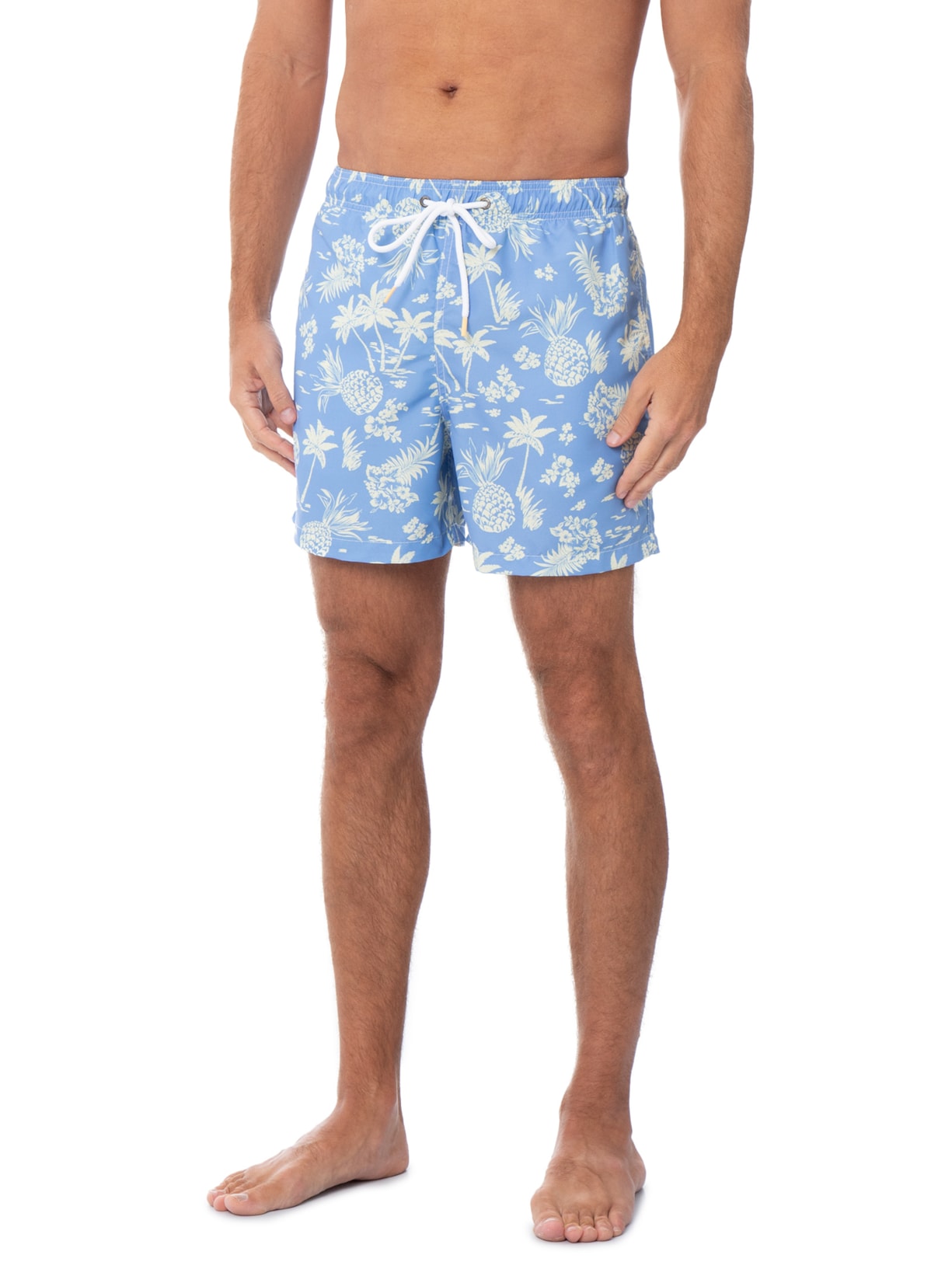 Short Praia Masculino Abacaxi – Azul Pineapple