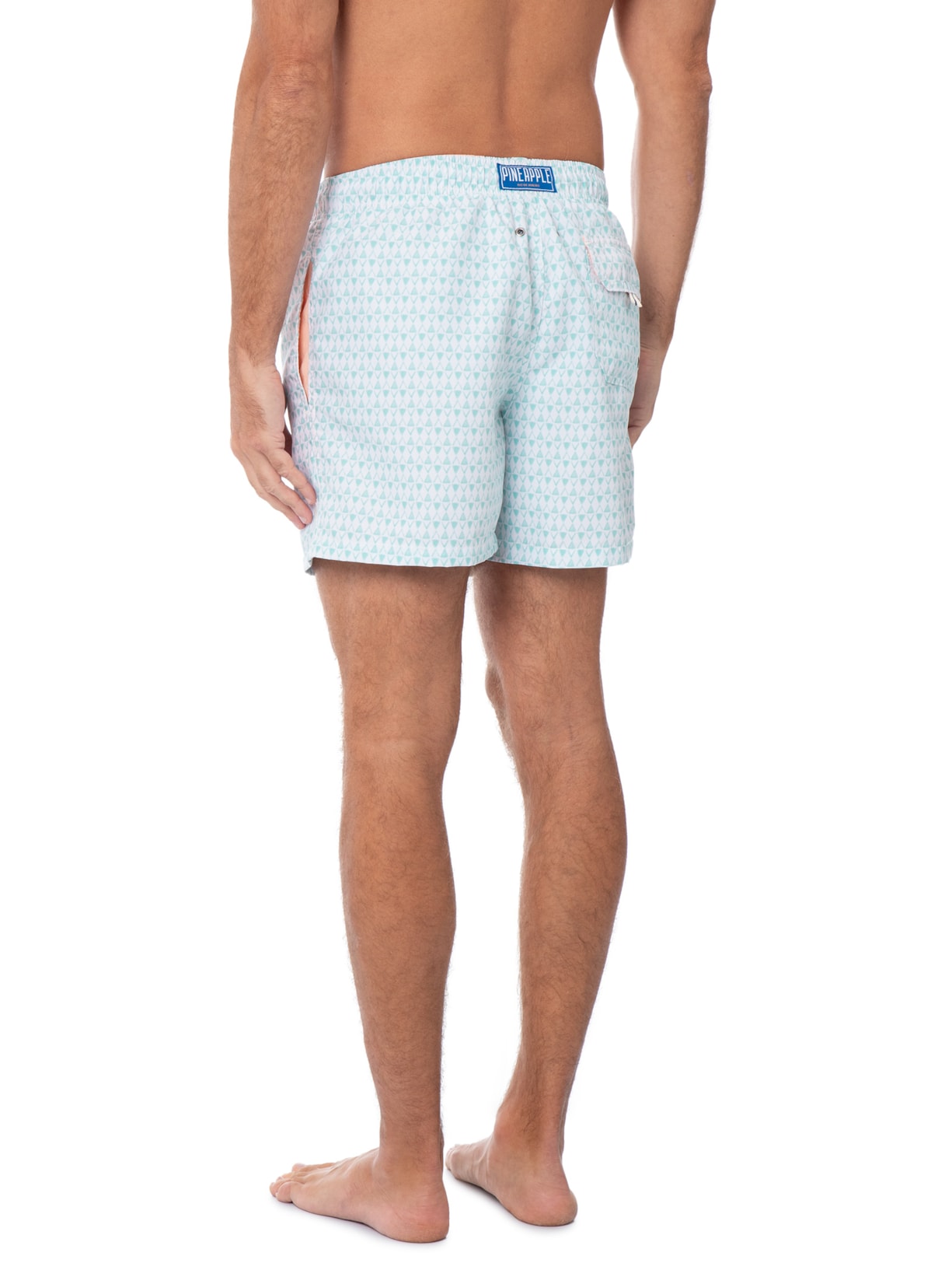 Short Praia Masculino Estampado Algarve Verde Pineapple