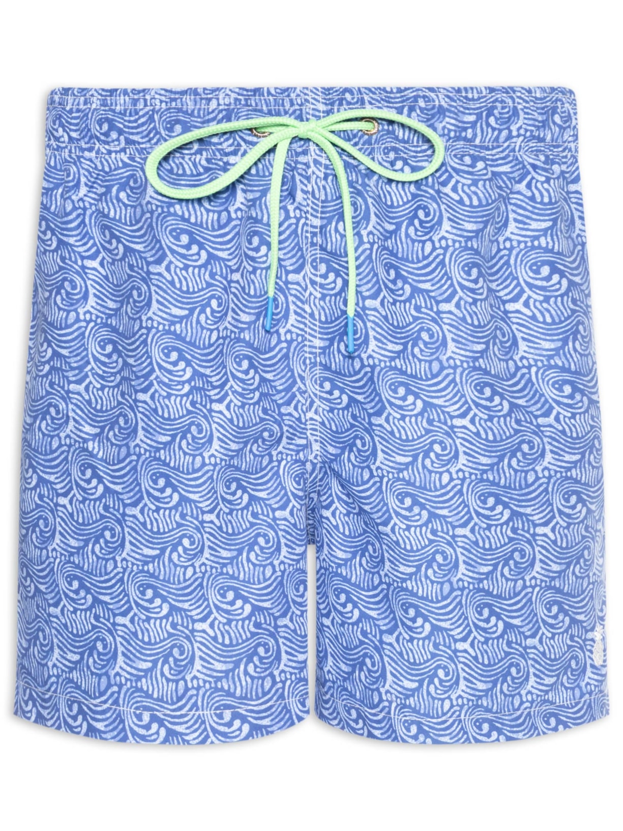 Short Praia Masculino Estampado Pine Oceano Azul Pineapple
