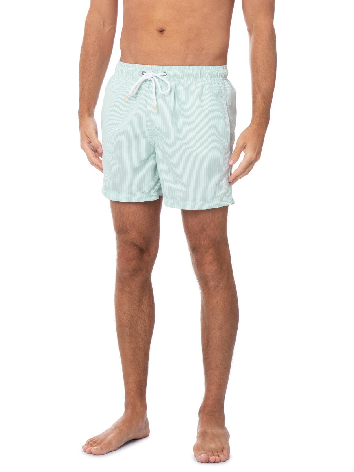 Short Praia Masculino Poolside Verde Pineapple