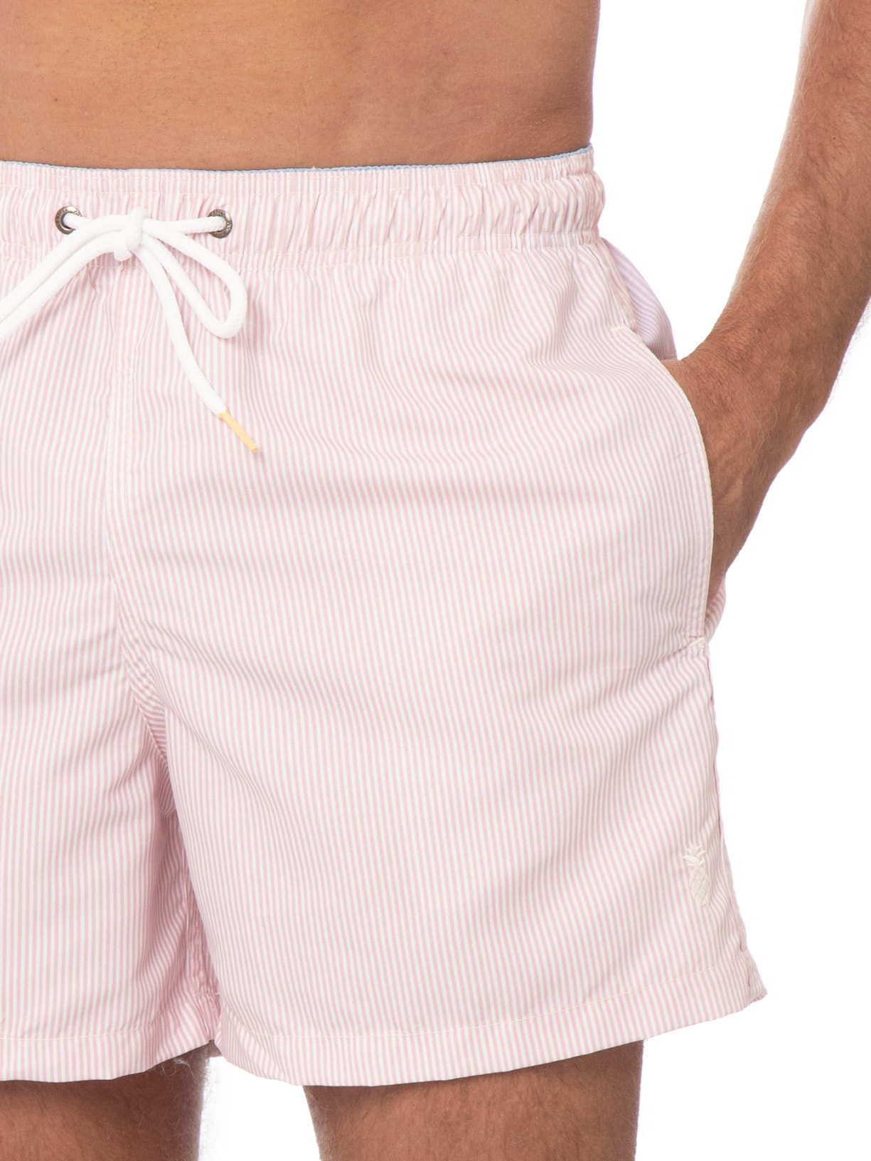Short Praia Masculino Poolside – Laranja Pineapple