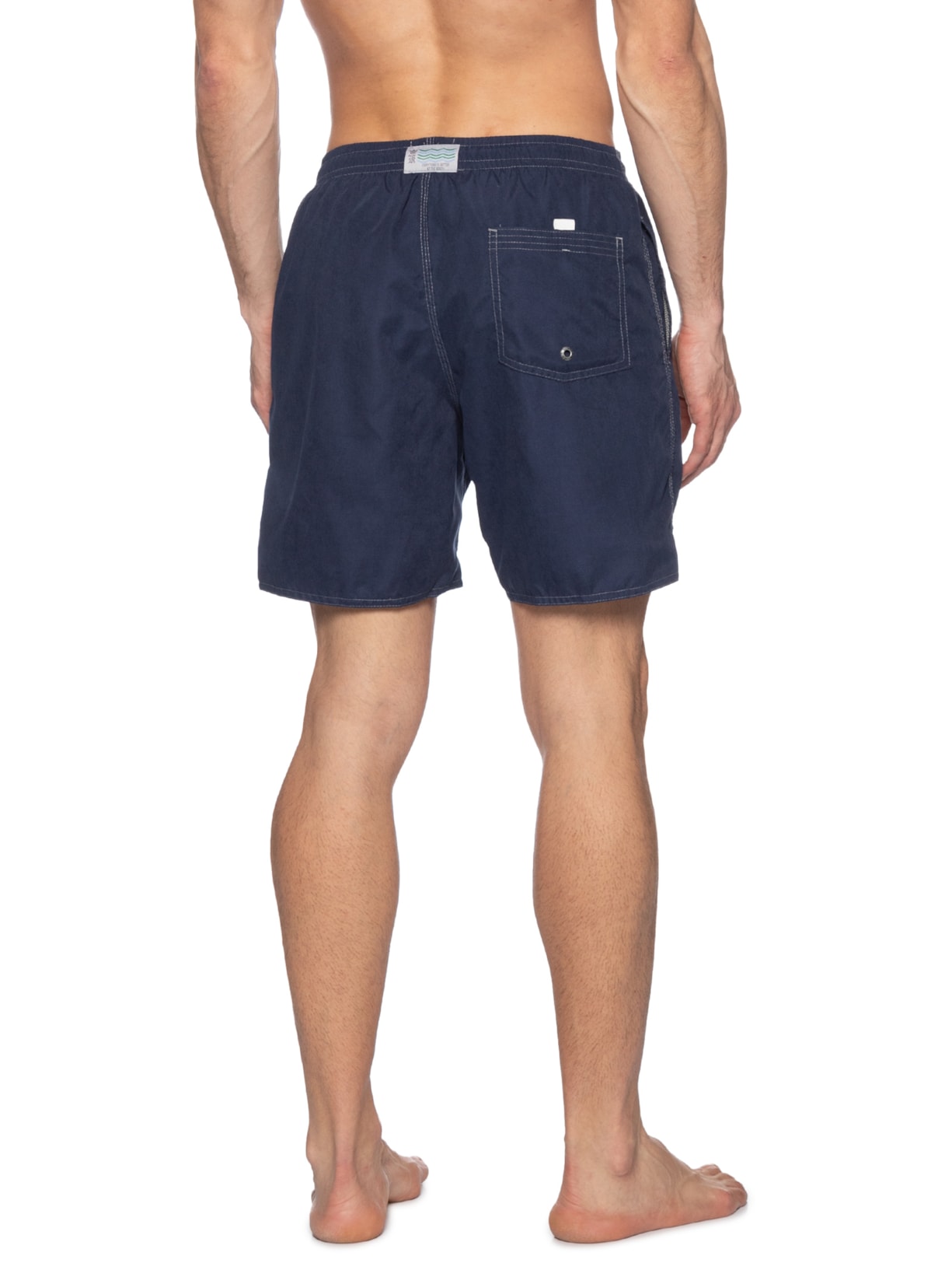 Short Praia Masculino Stoned Peach Azul Sergio K