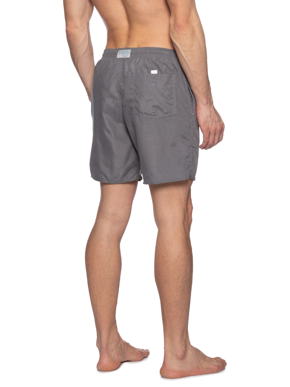 Short Praia Masculino Stoned Peach Cinza Sergio K