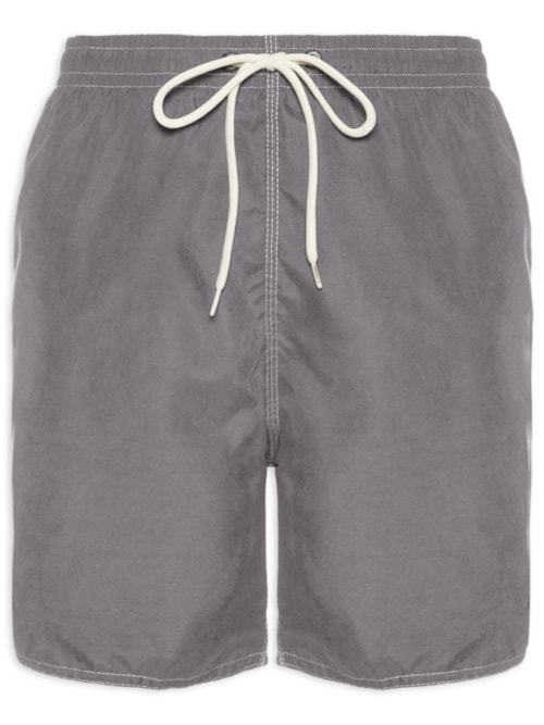 Short Praia Masculino Stoned Peach - Cinza