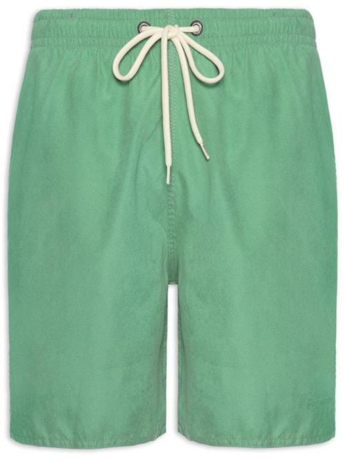 Short Praia Masculino Stoned Peach - Verde