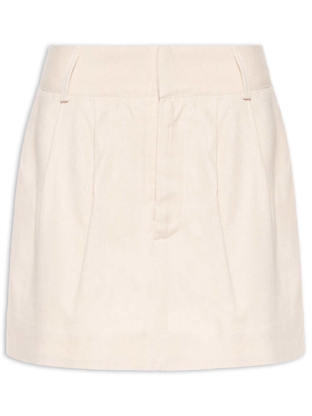 Short Saia Alfaiataria - Bege