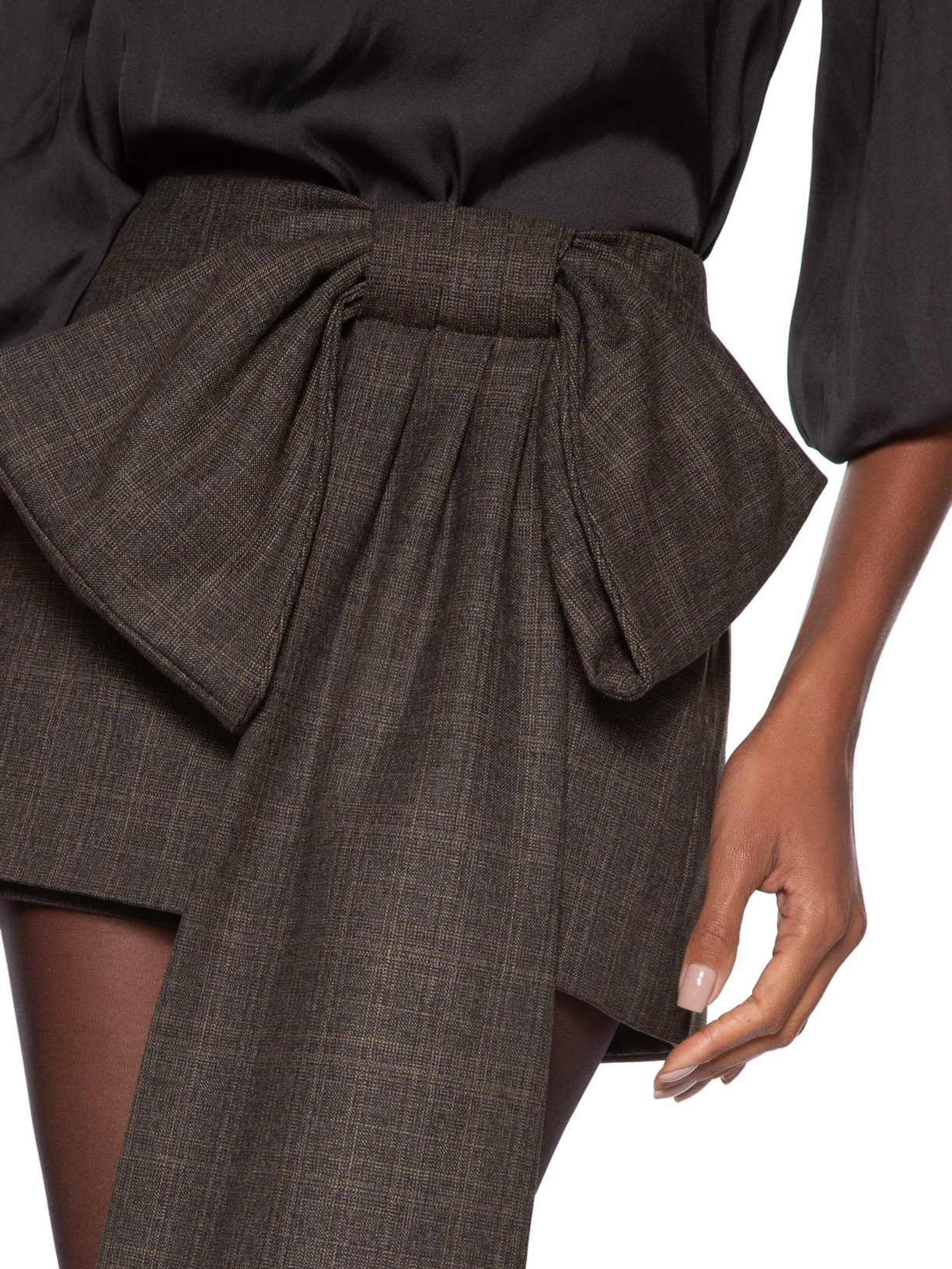 Short Saia Anna Pita Cinza Bo.bô