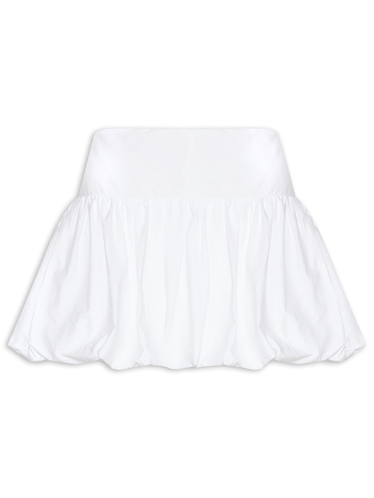 Short Saia Balonê - Branco