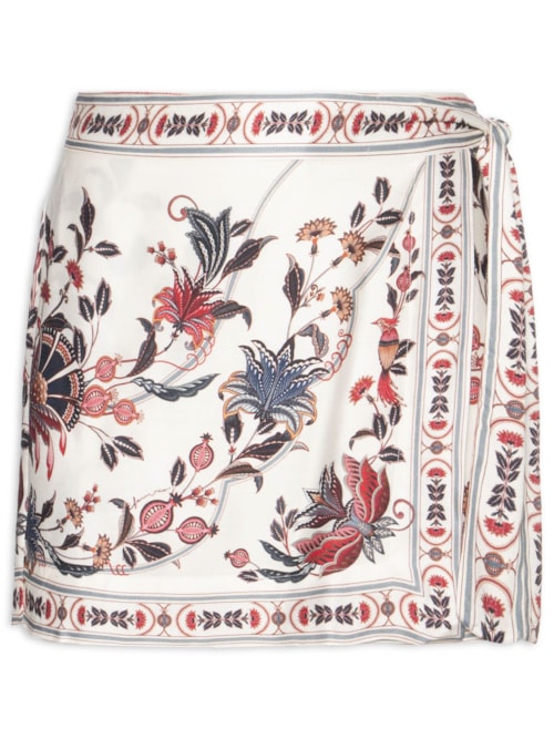 Short Saia Bohoflor - Off White