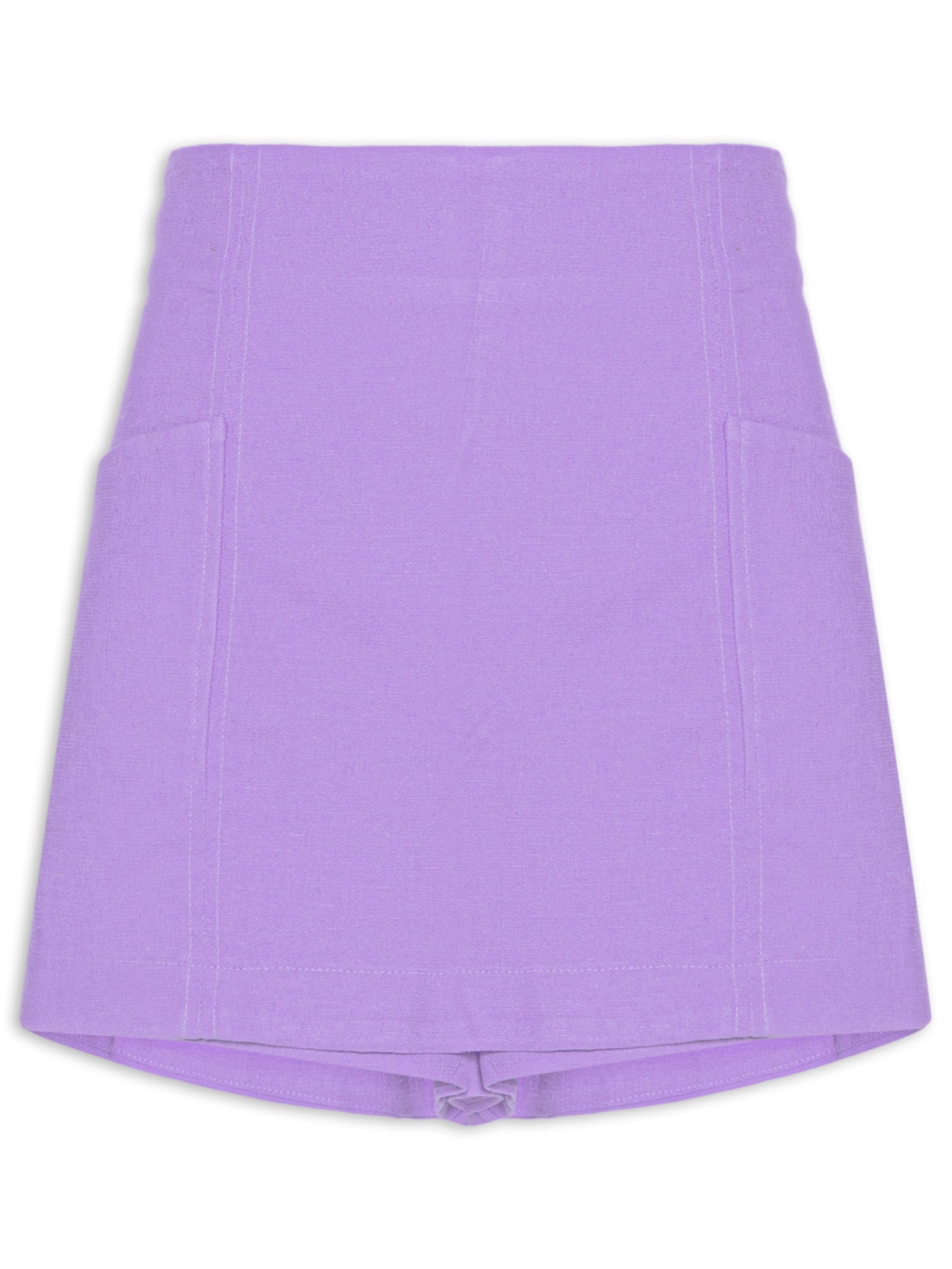 Short Saia Bolso - Lilás