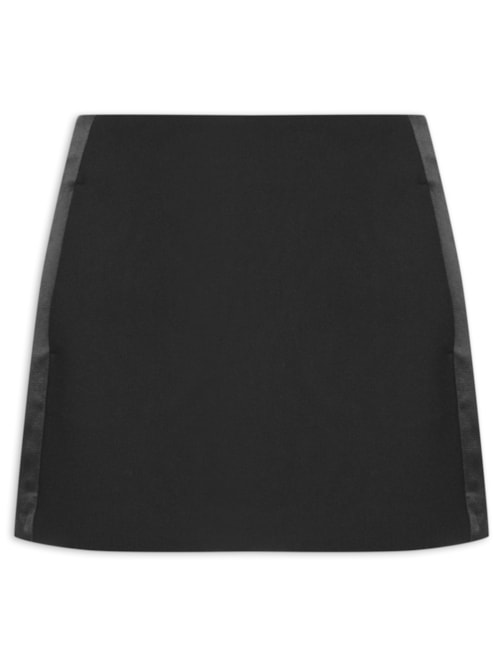 Short Saia Emma Pia - Preto