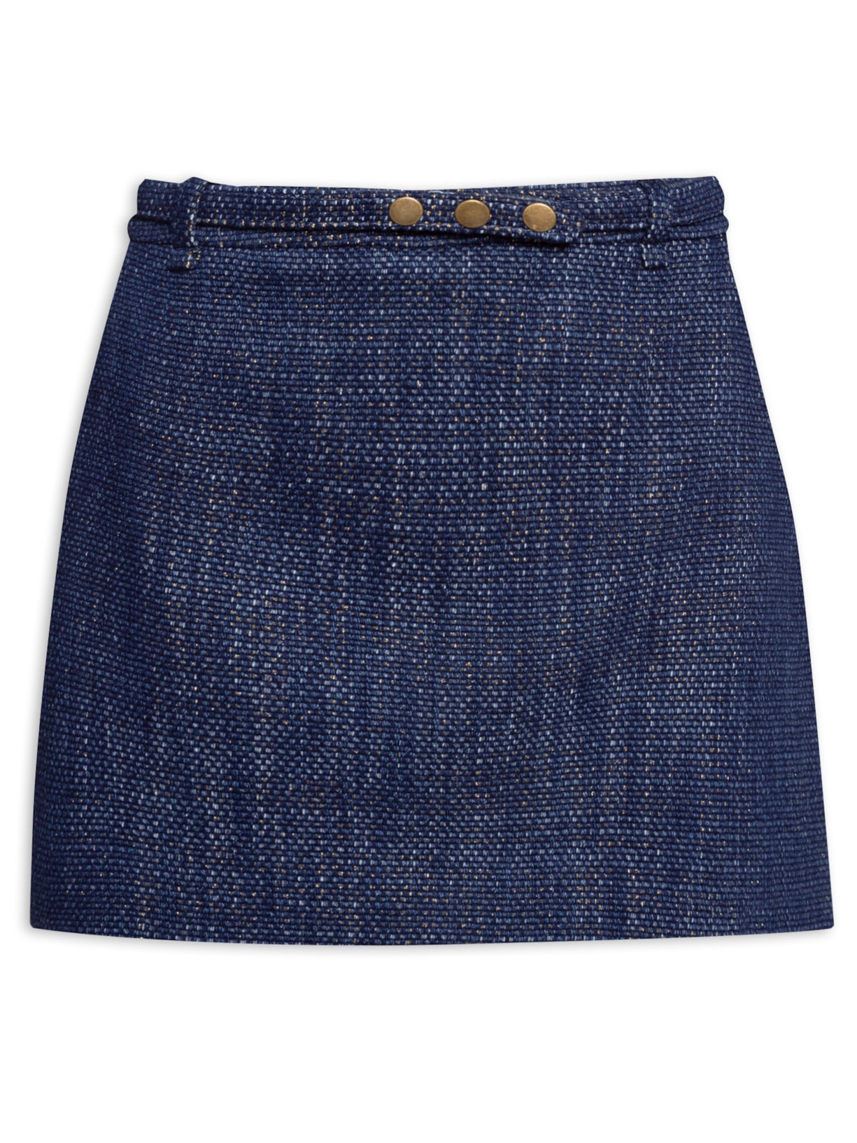Short Saia Emmy - Azul