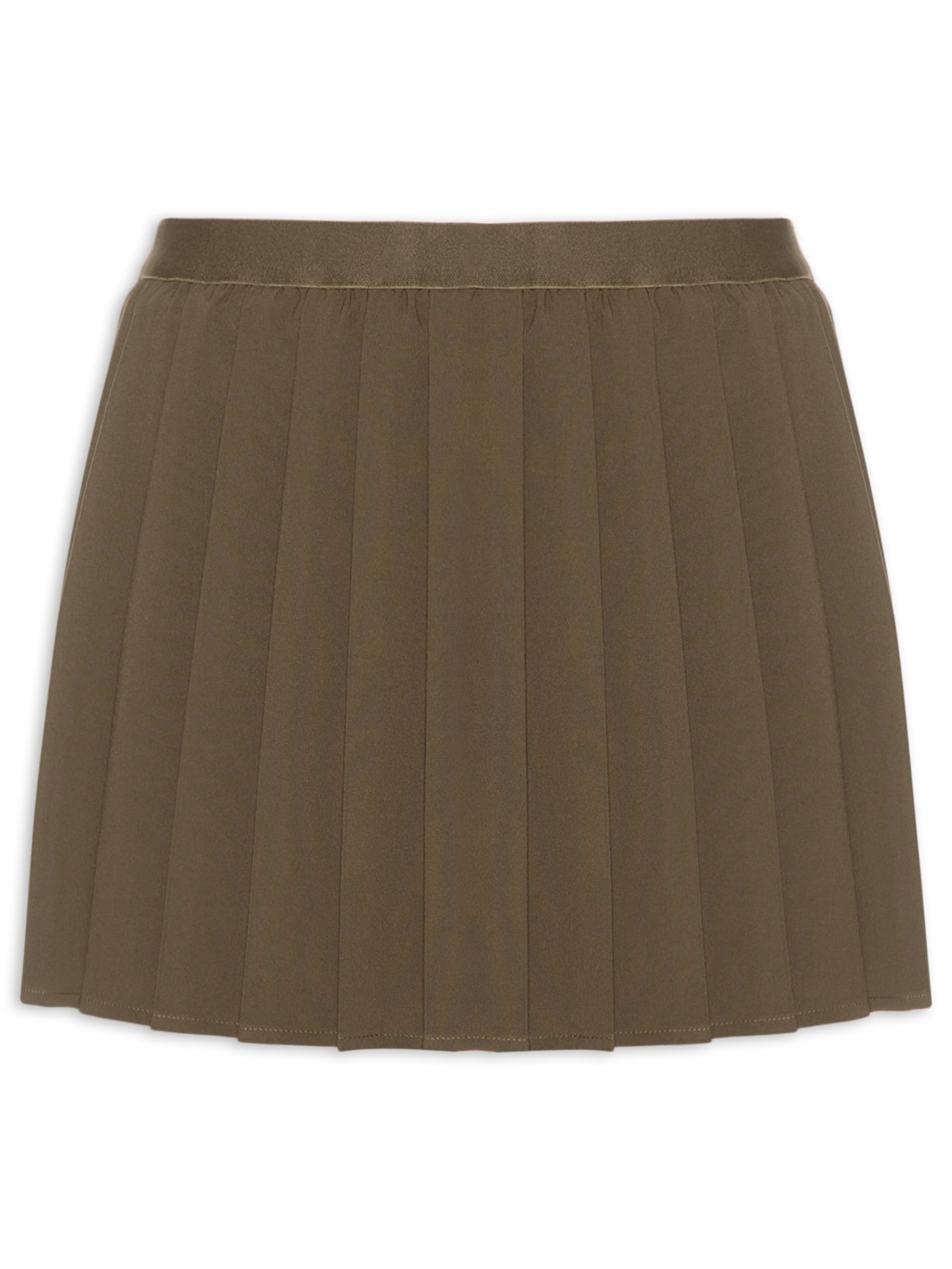 Short Saia Feminino Marrom Hering Sports