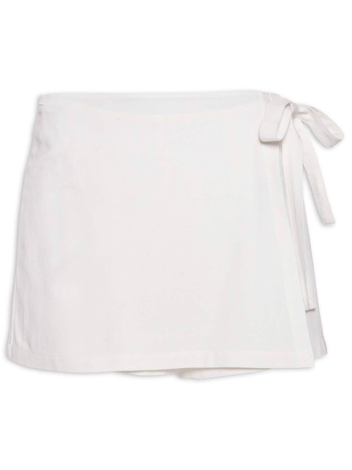 Short Saia Feminino - Off White