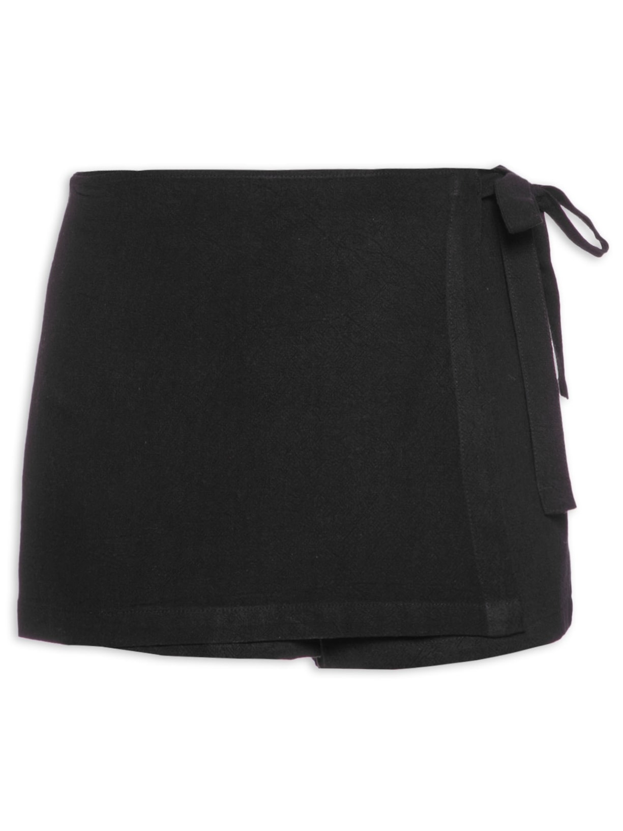 Short Saia Feminino - Preto