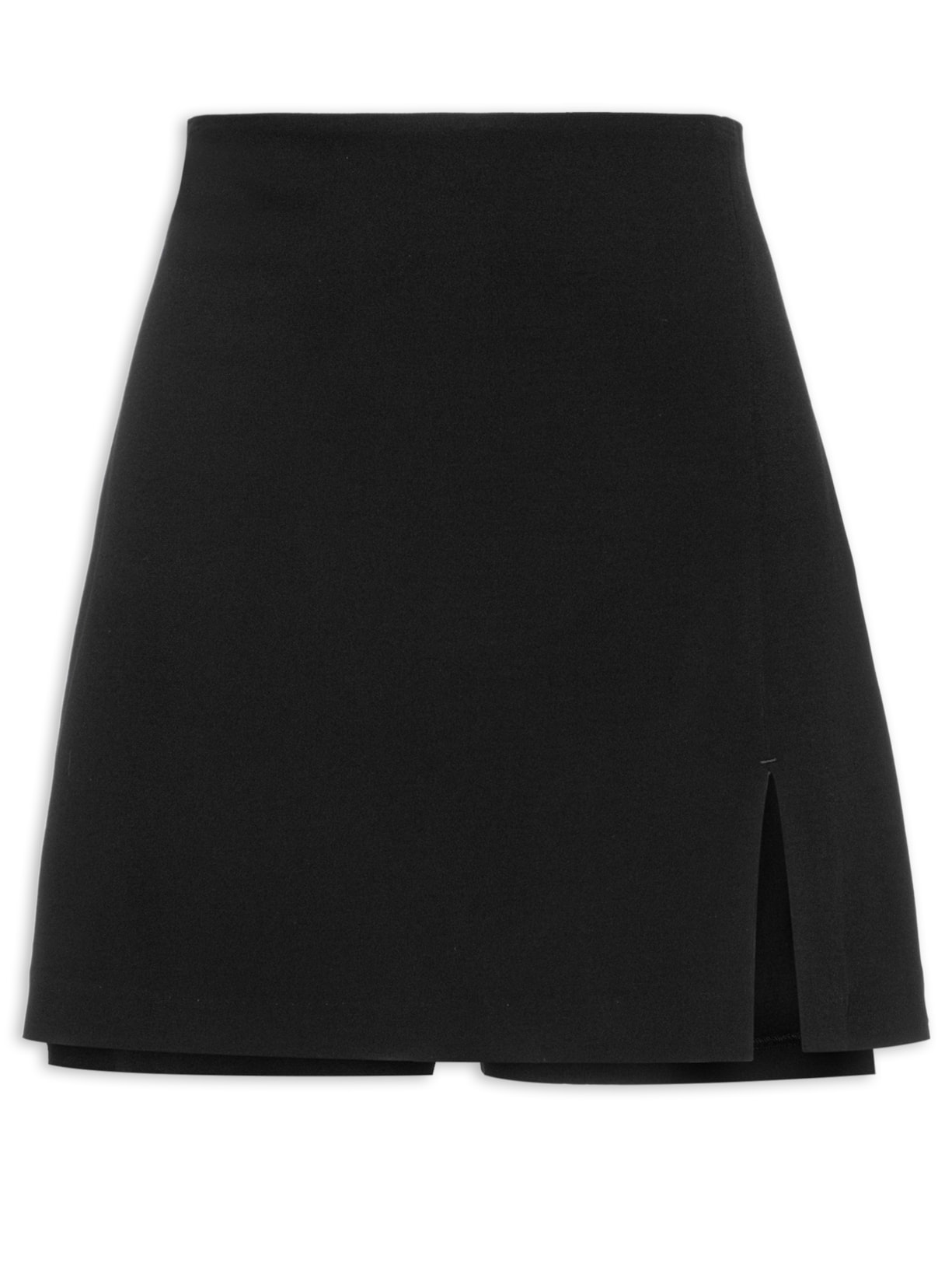 Short Saia High Waist - Preto