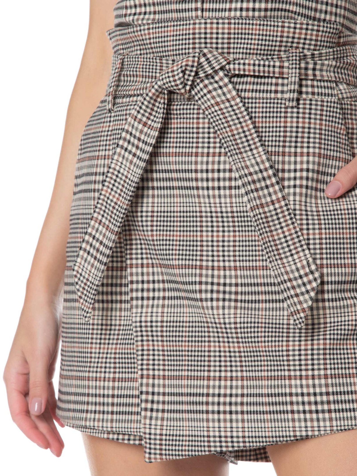 Short Saia Joana Bege Niini