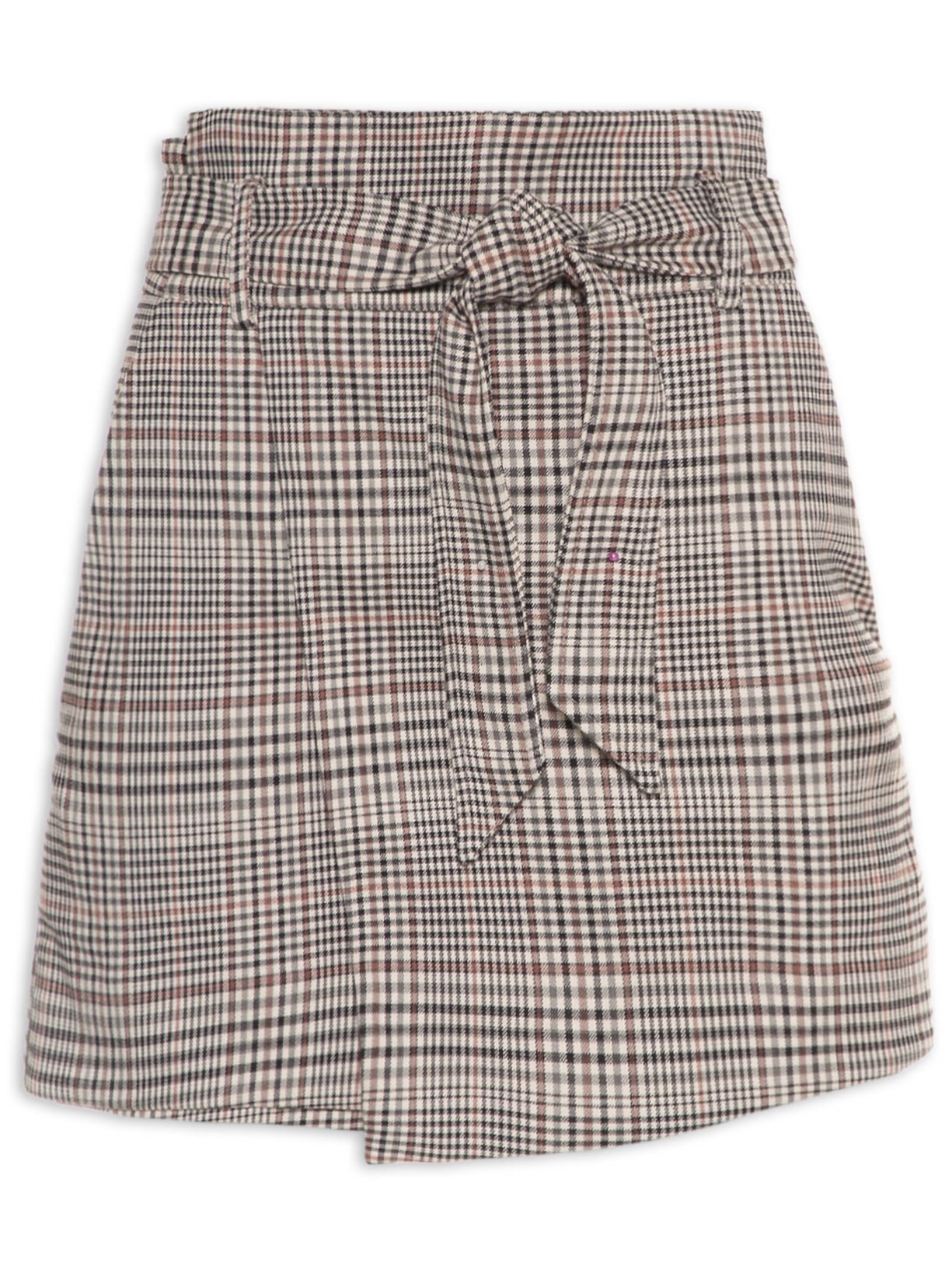 Short Saia Joana Bege Niini