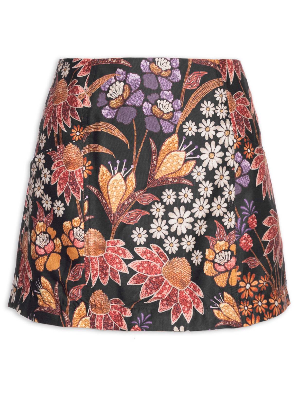 Short Saia Lili - Preto