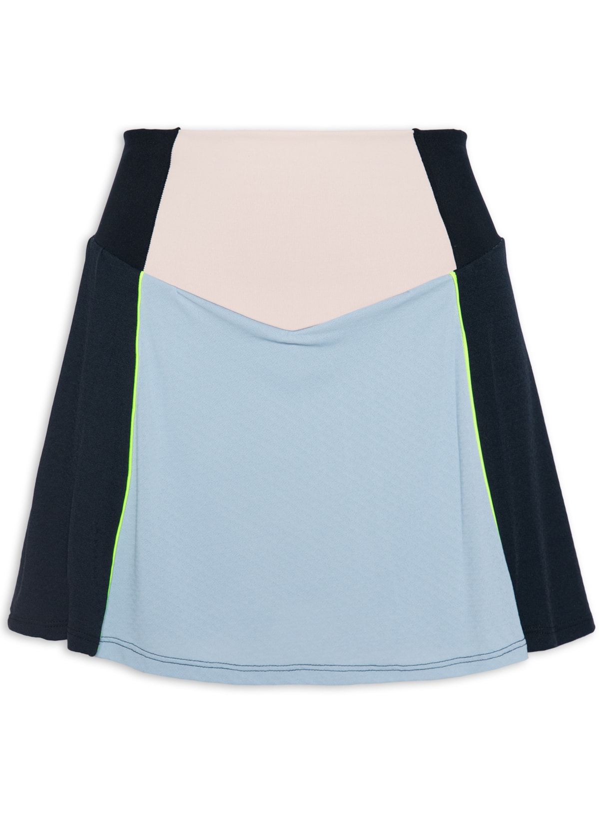 Short Saia Lisa - Azul