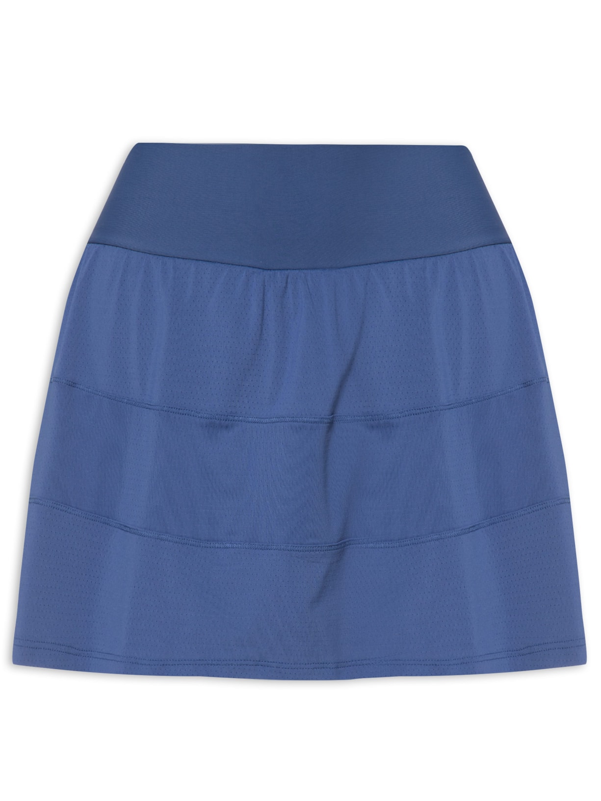 Short Saia Liso Azul Body For Sure