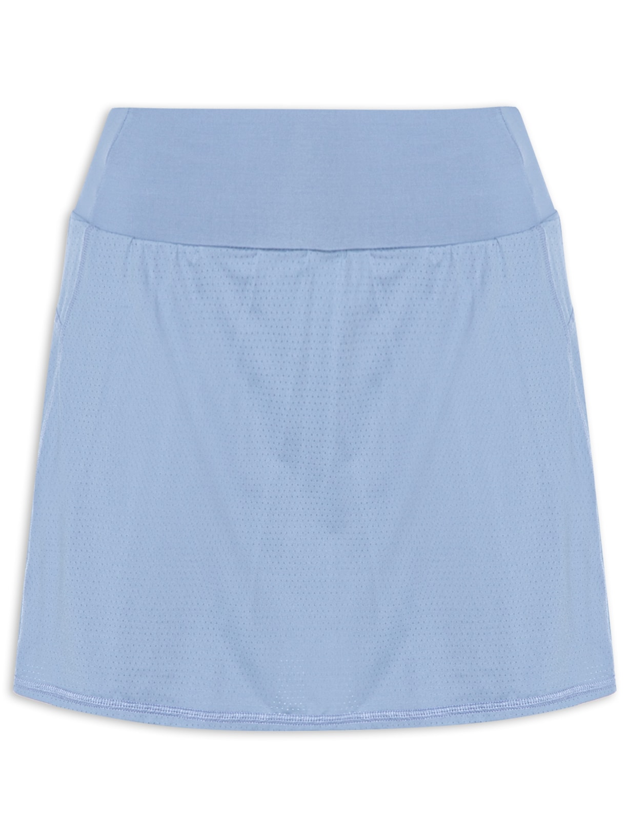 Short Saia Liso - Azul