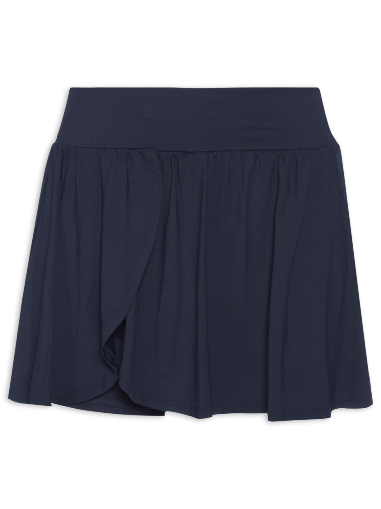 Short Saia Liso - Azul