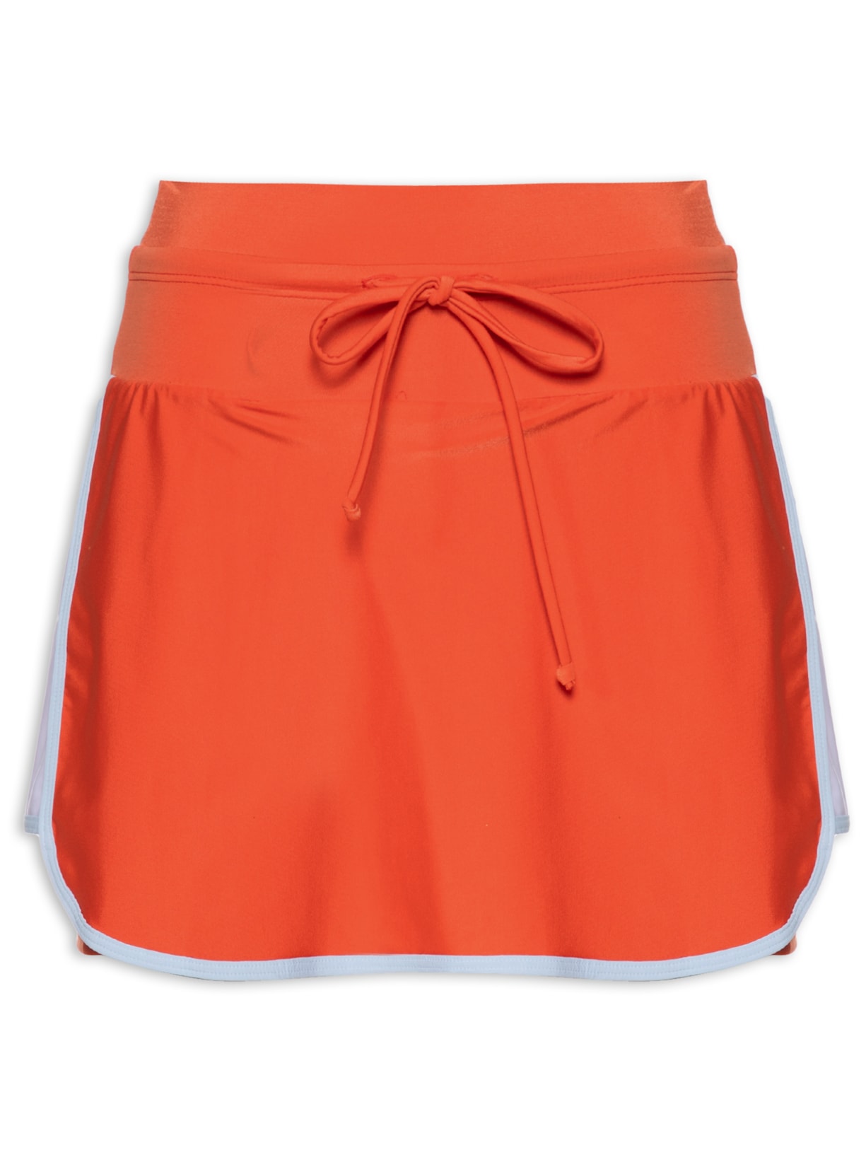 Short Saia Liso - Laranja