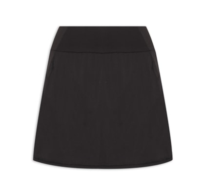 Short Saia Liso - Preto
