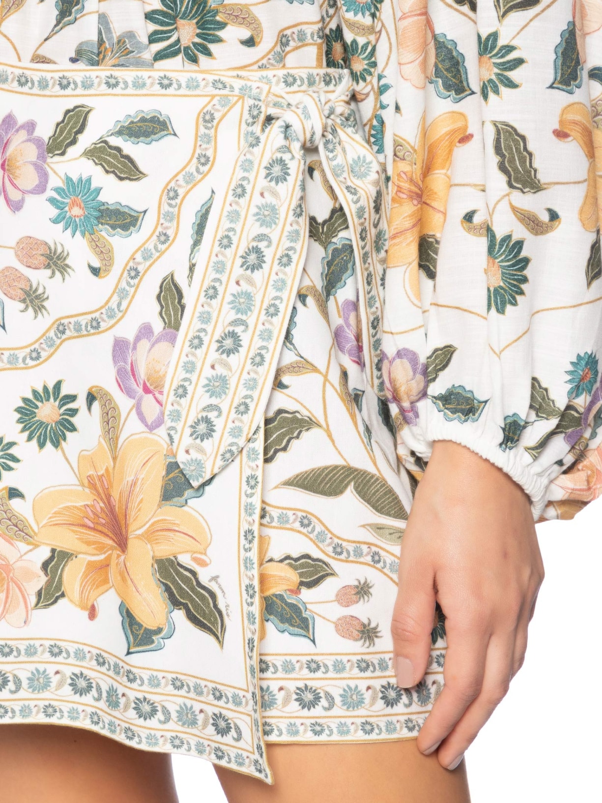 Short Saia Marcelle Branco Farm