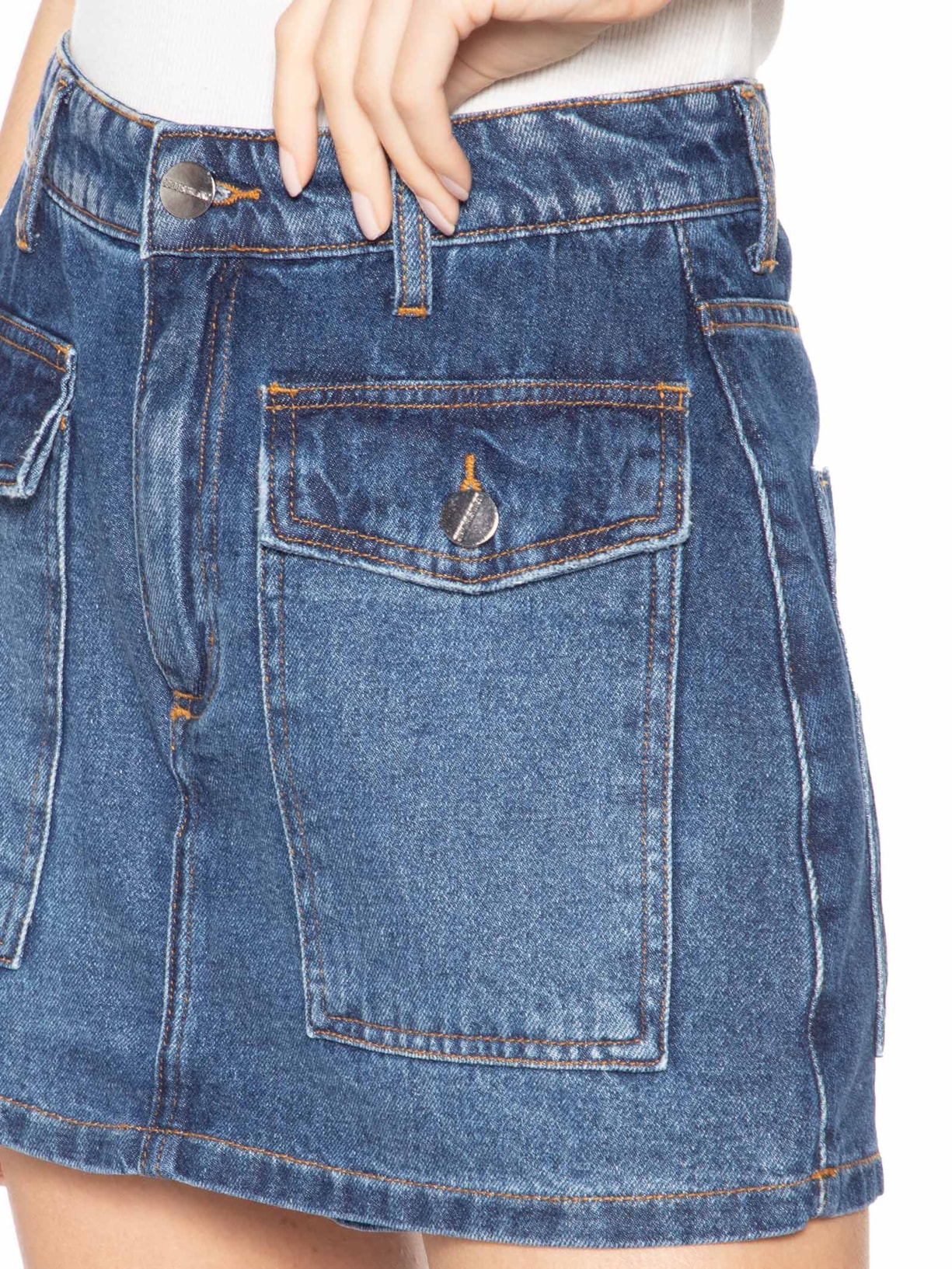 Short Saia Mere Azul Le Lis