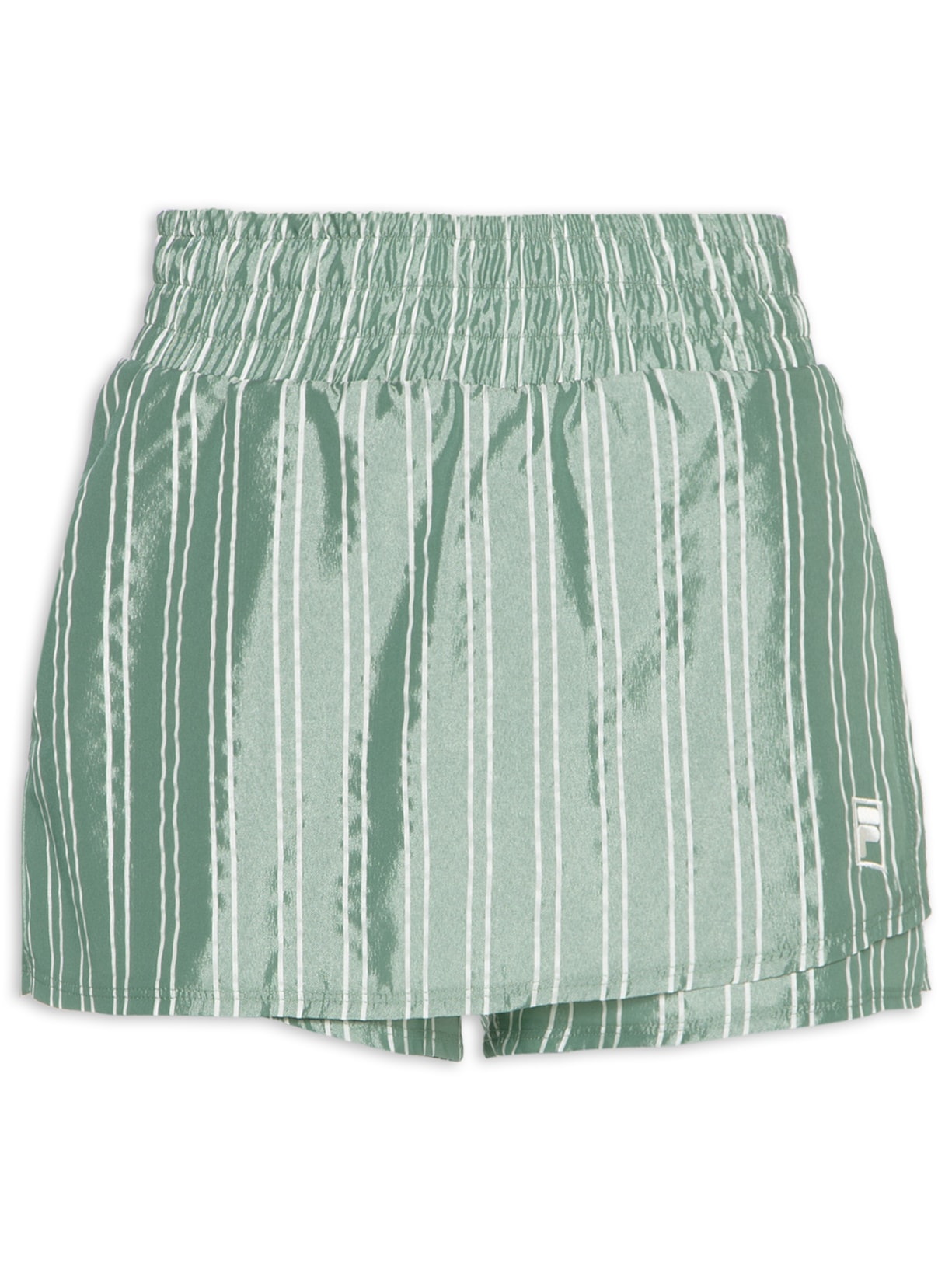 Short Saia Nylon Classics Sports Verde Fila