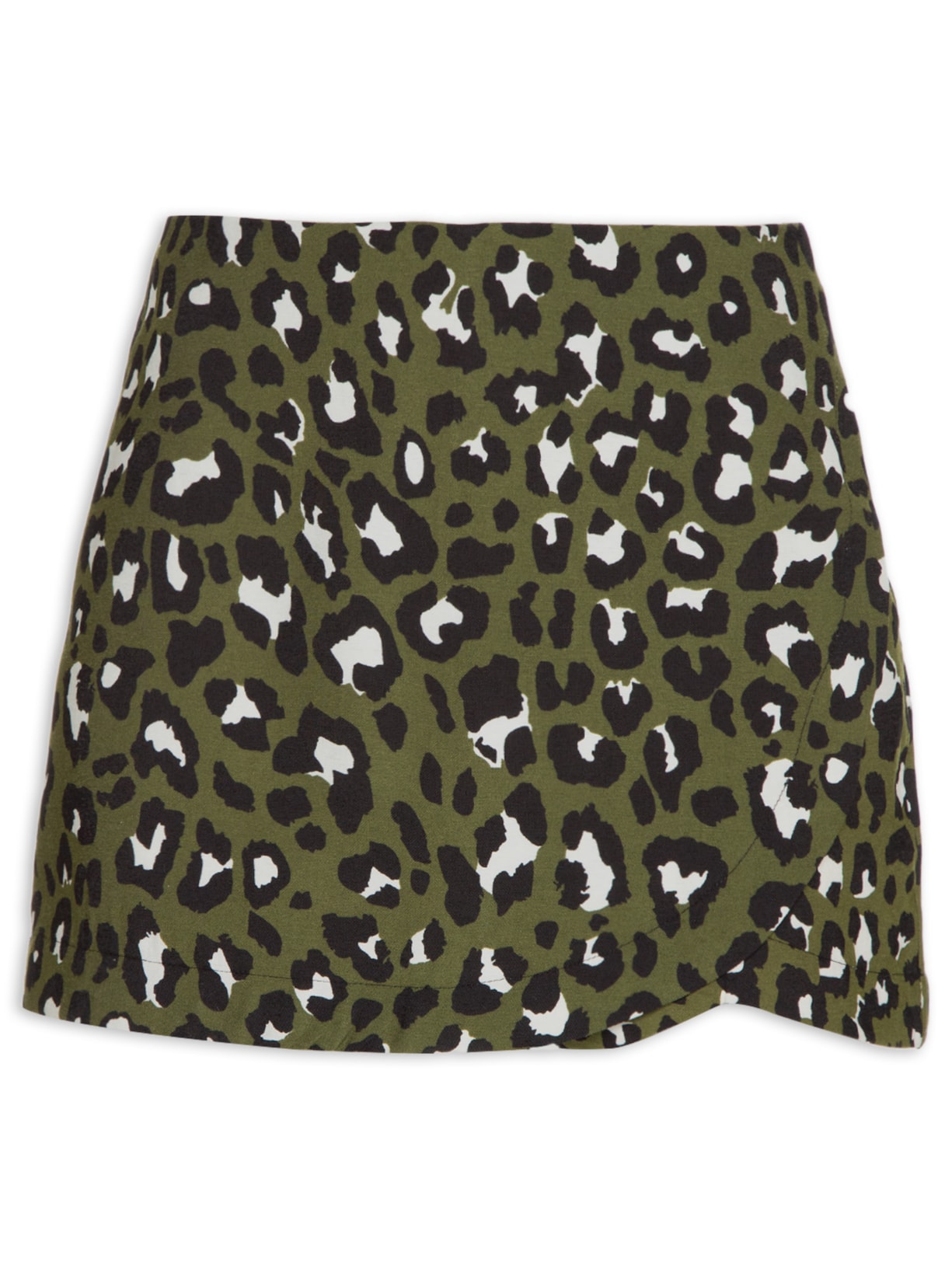 Short Saia Onça - Animal Print