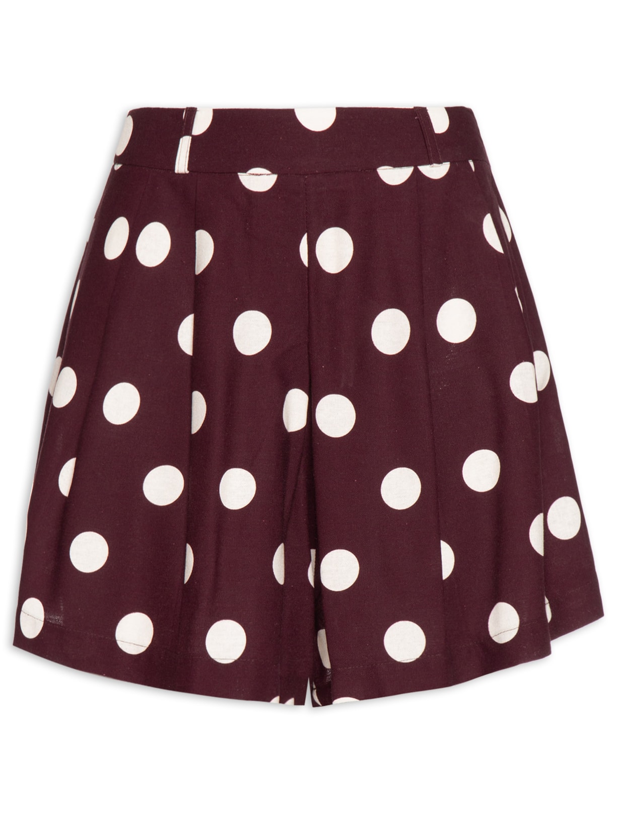 Short Saia Poa - Marrom