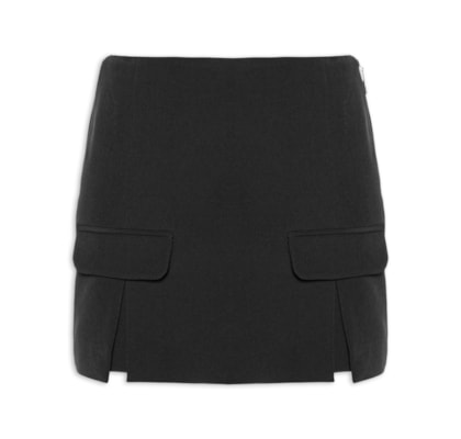 Short Saia Rebeca - Preto