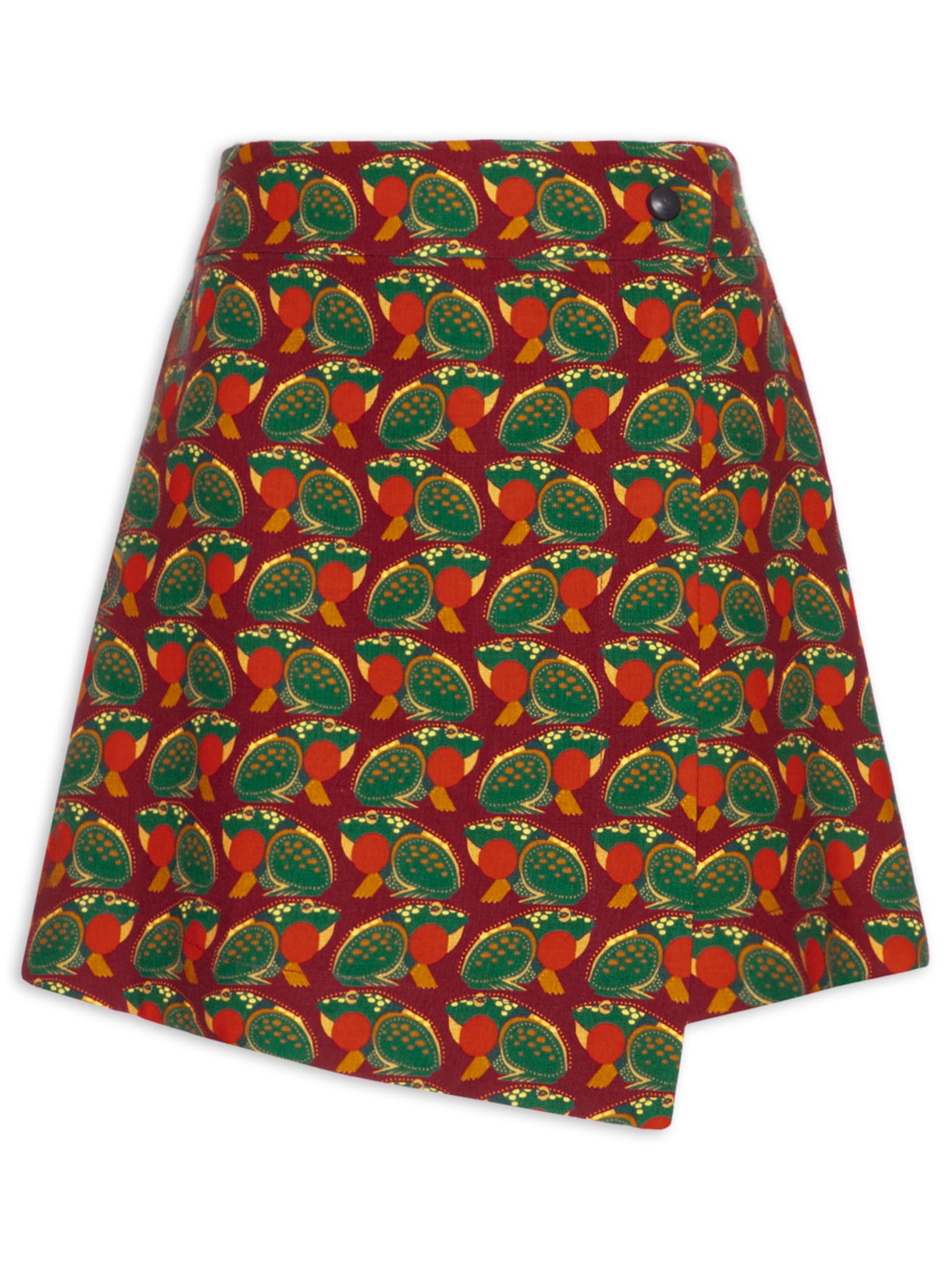 Short Saia Sapoá - Vermelho